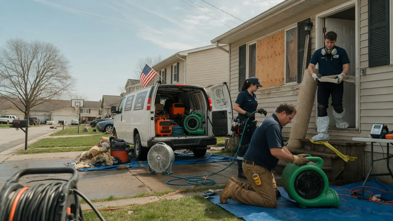 Water Damage Restoration in Shady Side, MD near me